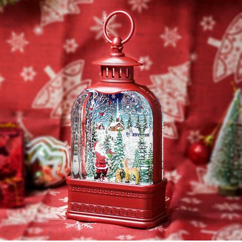 The Holiday Aisle Snow Globe Lantern Wayfair