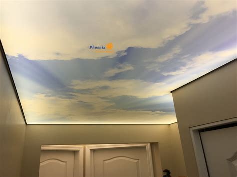 This 2.3m x 2.3m luminous ceiling is equipped with an acoustic fabric and a. Illuminated Ceilings & Feature Walls Gallery | Phoenix ...