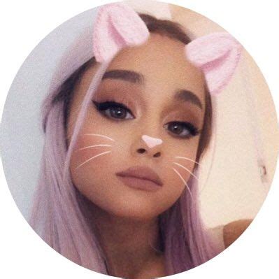 Ariana Grande Profile Snapchat Cool Girl Girly Beauty Icons Anal