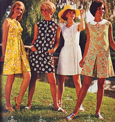 Wards 69 Ss Summer Dresses 60s Fashion Sixties Fashion 60s And 70s