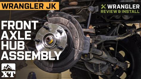 Jeep Wrangler Jk Front Axle Hub Assembly Review And Install Youtube