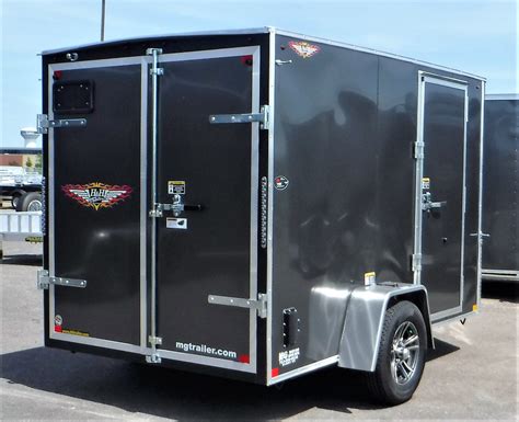 Cargo Trailer 2019 Handh 6x10 Enclosed 66 Int Cargo Charcoal