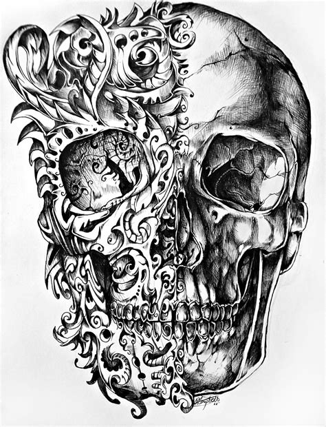 If All Was Well And Your Heart Could Find The Words Skull