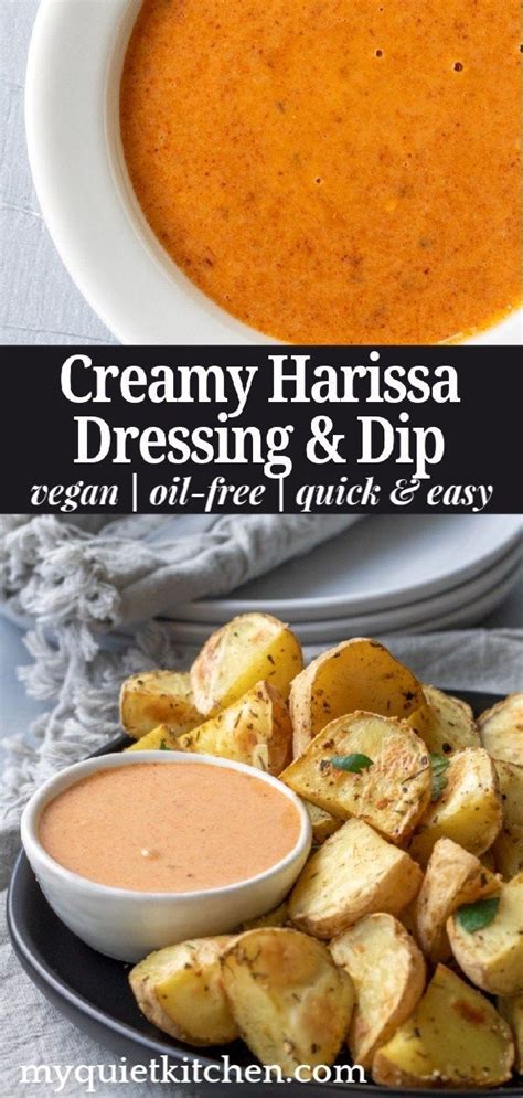 :) ultra creamy hemp salad dressing + salad recipe. Creamy Harissa Dressing | Recipe | Vegan salad dressing ...