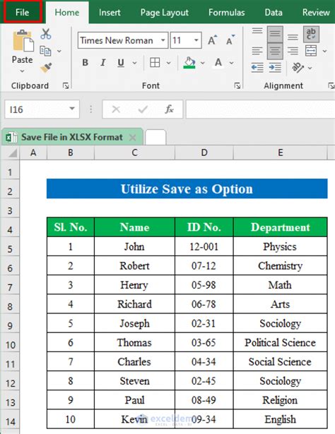 How To Save Excel File In Xlsx Format Easy Methods Exceldemy