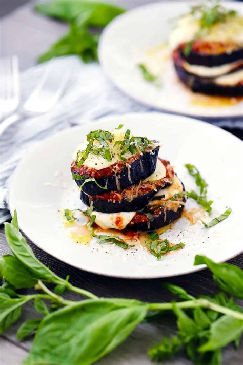 Marinating your wings in buttermilk does two things. Roasted Eggplant Parmesan Stacks | Recipe | Recipes ...