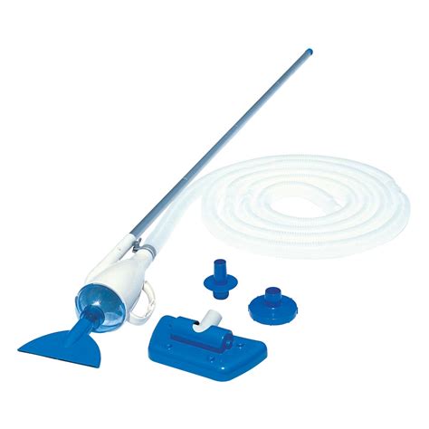In this article, we'll look at some of the best units on the market based on their functions, intended usage and price range. Bestway Above Ground Pool Vacuum Cleaning Kit