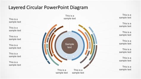 11 Steps Circular Powerpoint Diagram Slidemodel