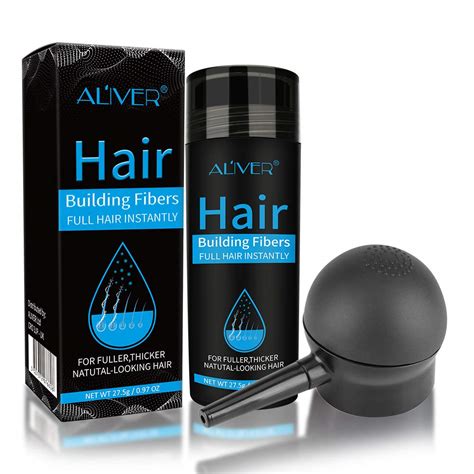 Buy Hair Fibers For Thinning Hair With Spray Applicator Hair Building