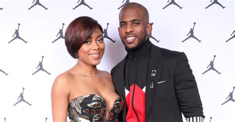 This certainly looks like a team that gets along. Chris Paul Wife: Jada Paul, Their Two Kids, And How They ...