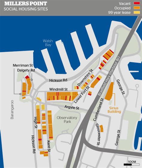 Millers Point Map 7