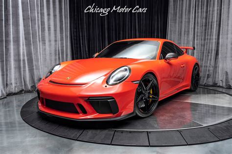 Used 2018 Porsche 911 Gt3 Coupe Msrp 186k 25k In Upgrades 6 Speed