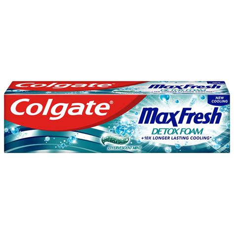 Offer Bmstores Colgate Max Fresh Detox Foam Toothpaste
