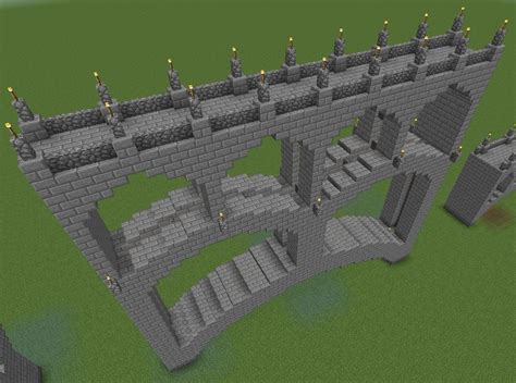 Multi Arch Stone Bridge Minecraft Project Minecraft Projects
