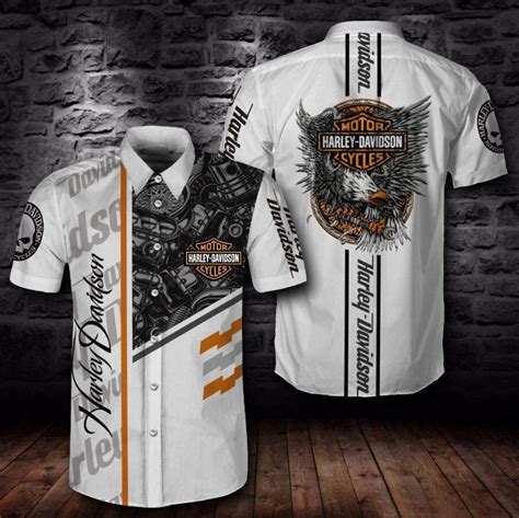 Stocktee Harley Davidson Limited Edition Hawaiian Shirt Unisex Sizes