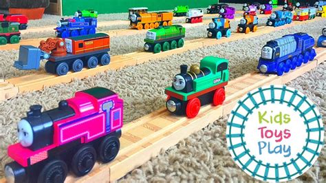Thomas And Friends Wooden Railway Collection Part 1 Of 2 Huge Thomas