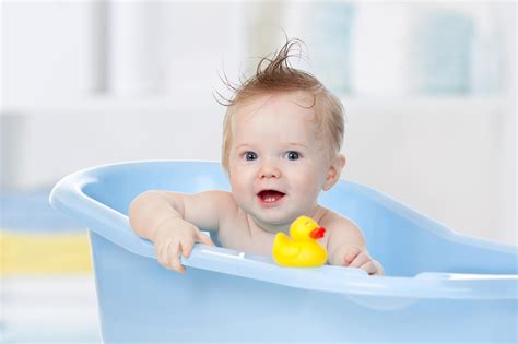 Most babies love taking a bath and coo and kick happily in the warm water, but bath time can be a little. Childhood leukaemia triggered by babies being 'too clean ...