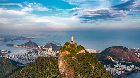 Download 3840x2160 Wallpaper Cliffs Of Rio De Janeiro Aerial View City 4k Uhd 169