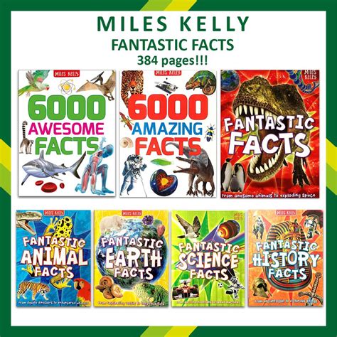Fantastic Facts Books Miles Kelly 385 Pages Shopee Malaysia