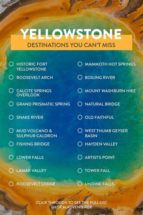 Best Things To Do In Yellowstone National Park Tips For Your Visit