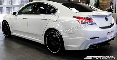 Custom Acura Tl 2014 Rear Add On Lip Sarona