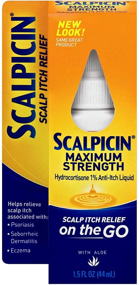 Buy Scalpicin Max Strength Scalp Itch Treatment 15 Ounce Online At