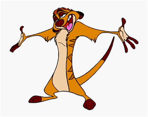 Lion King Timon Clipart Png Download Lion King Cartoon Characters