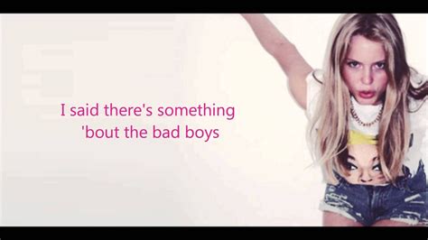 Zara Larsson Bad Boys Lyrics Youtube