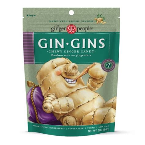 The Ginger People® Gin Gins® Original Chewy Ginger Candy 3 Oz Kroger