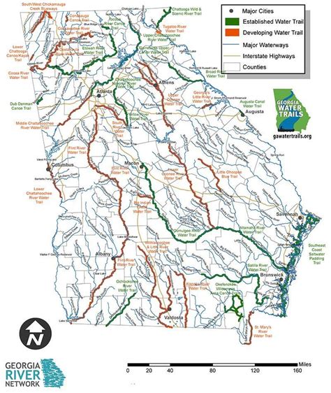Water Trails And Paddling Georgia River Network