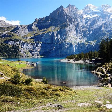 Oeschinensee Kandersteg Switzerland Cant Get Enough Of This