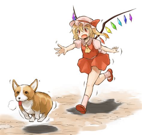 Flandre Scarlet Touhou Drawn By Fechirin Danbooru