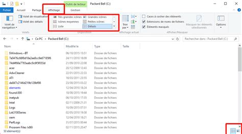Comment Changer Laffichage De Mon Explorateur Windows 10
