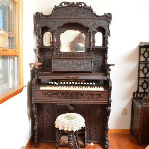 Antique Cornish Company Pump Organ Ebth