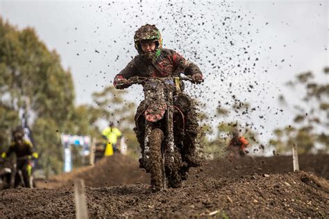 Mud Australian Motul Motocross Nationals Round 3 Broadford