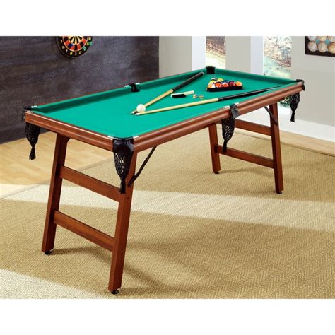 The Real Shooter 6 Foot Pool Table Overstock Shopping Great Deals
