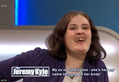 Jeremy Kyle Viewers Mock Guest Who Had Her Ex Boyfriend S Name On Her