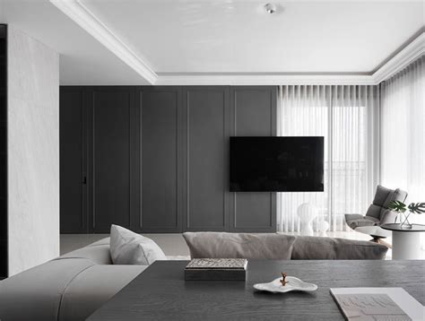 Shades Of Grey Apartment By Mole Interior Design Interiorzine