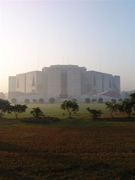 Building National Assembly Of Bangladesh By Louis Kahn Dhaka 1962