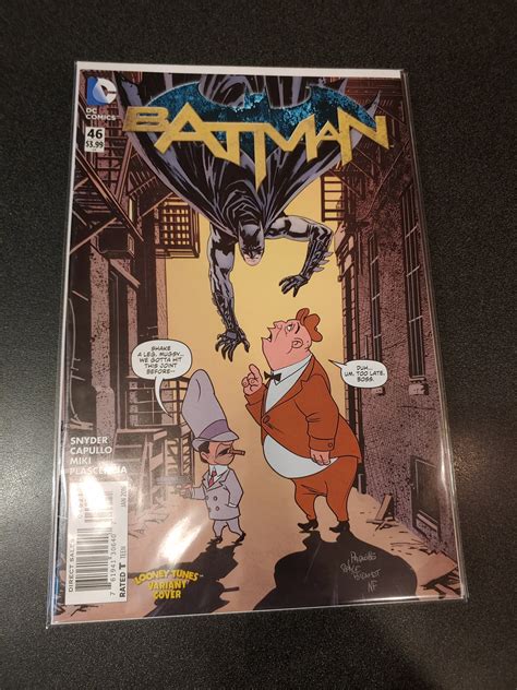 Batman 46 Looney Tunes Variant Cover High Grade Comic Book Comic