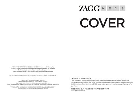 Zagg Cover Quick Manual Pdf Download Manualslib