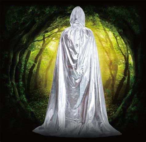 Halloween Cosplay Cloak Silver