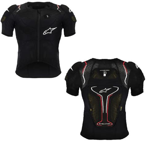 Alpinestars exclusive dfd technology means this prote. Alpinestars Protection Evolution Short Sleeve Body Armour ...