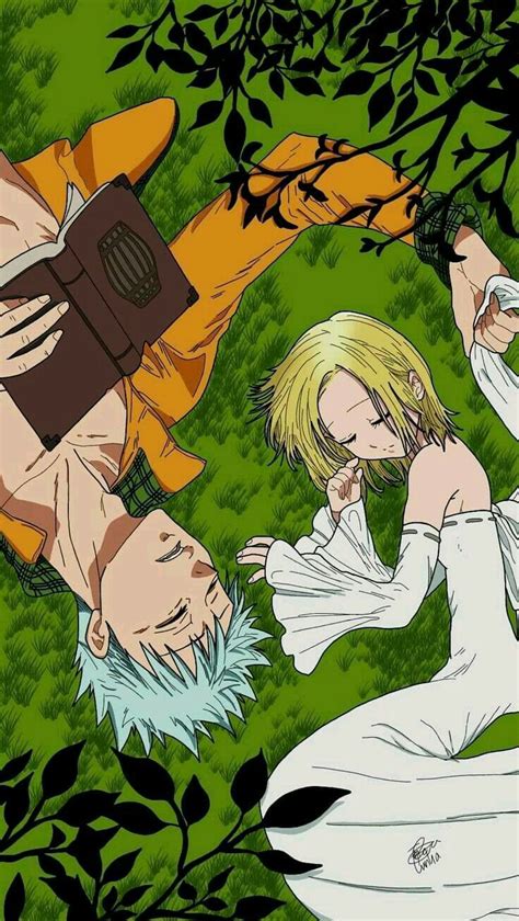 Green Anime Wallpaper Seven Deadly Sins Anime Wallpaper Hd
