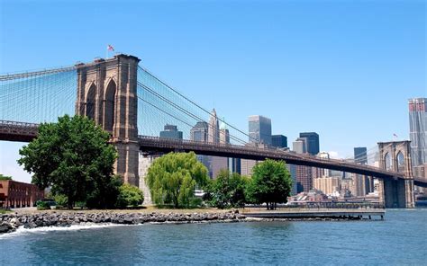 New York City Manhattan Bridge Wallpapers Wallpaper Cave