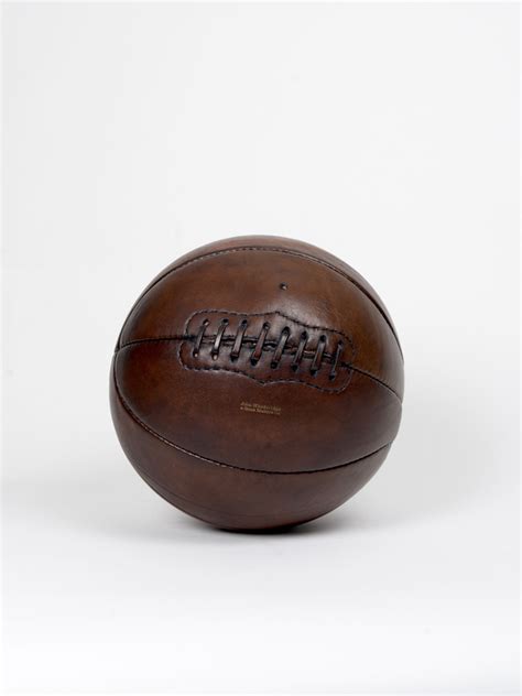 Vintage Leather Basketball 1910 John Woodbridge Makers