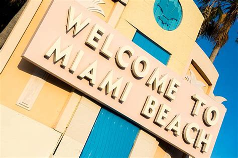 Top Welcome To Miami Sign Stock Photos Pictures And Images Istock