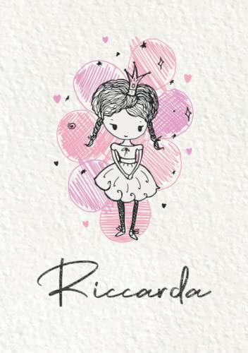 Riccarda Taccuino A5 Nome Personalizzato Riccarda Regalo Di