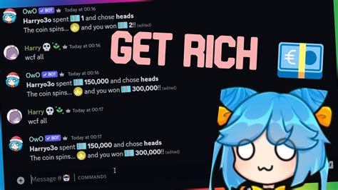 Owo Bot Coinflip Hacktrick To Get Rich Youtube