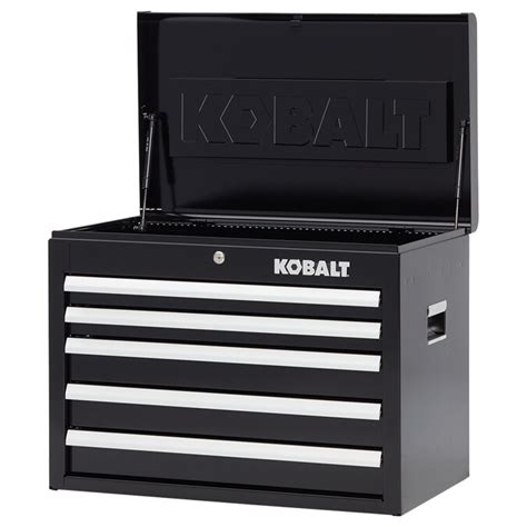 Kobalt 1975 In X 26 In 5 Drawer Ball Bearing Steel Tool Chest Black
